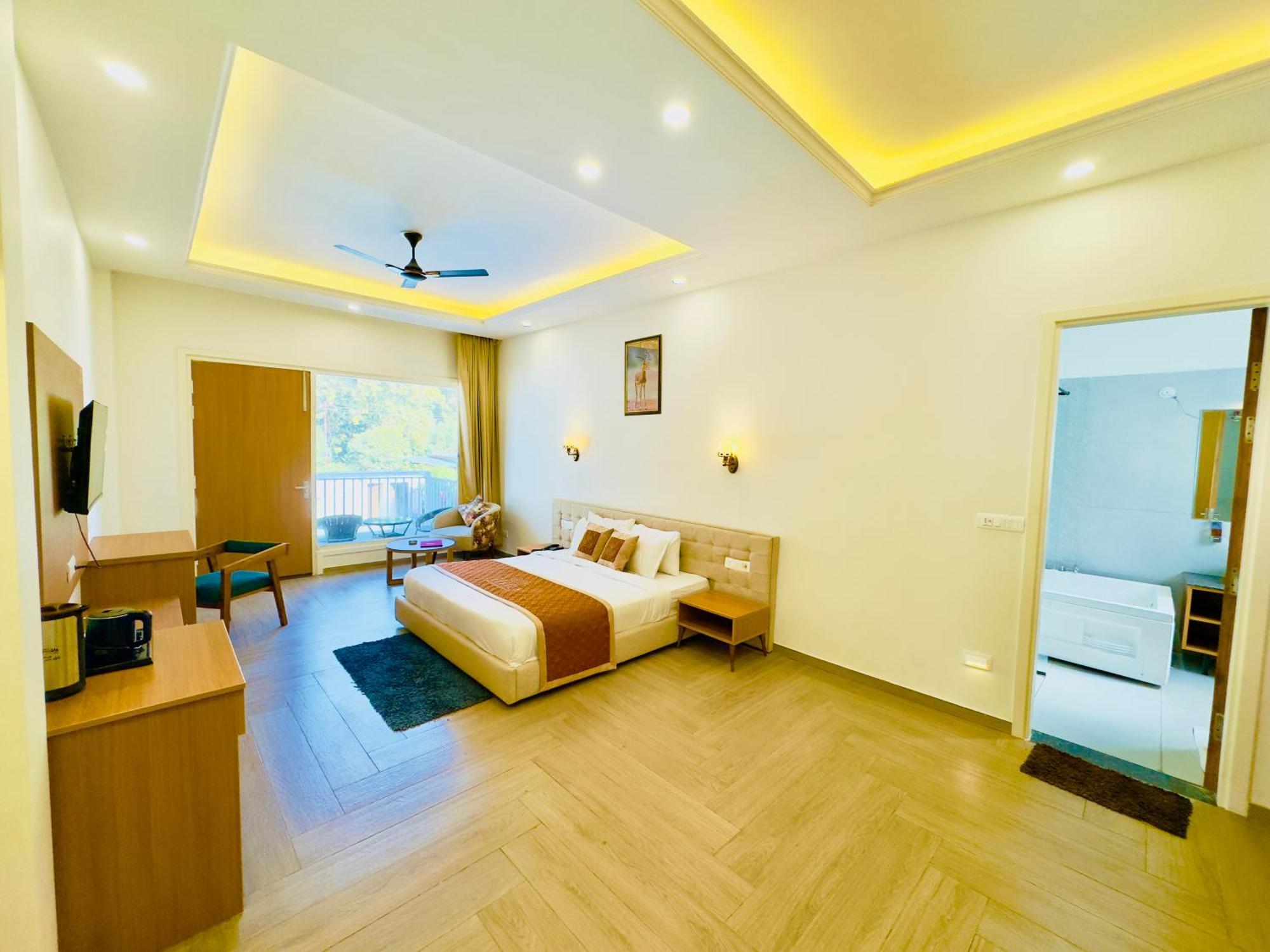Forest Creek Resort Kiari - A Luxury 4 Star Resort Rāmnagar Exteriör bild