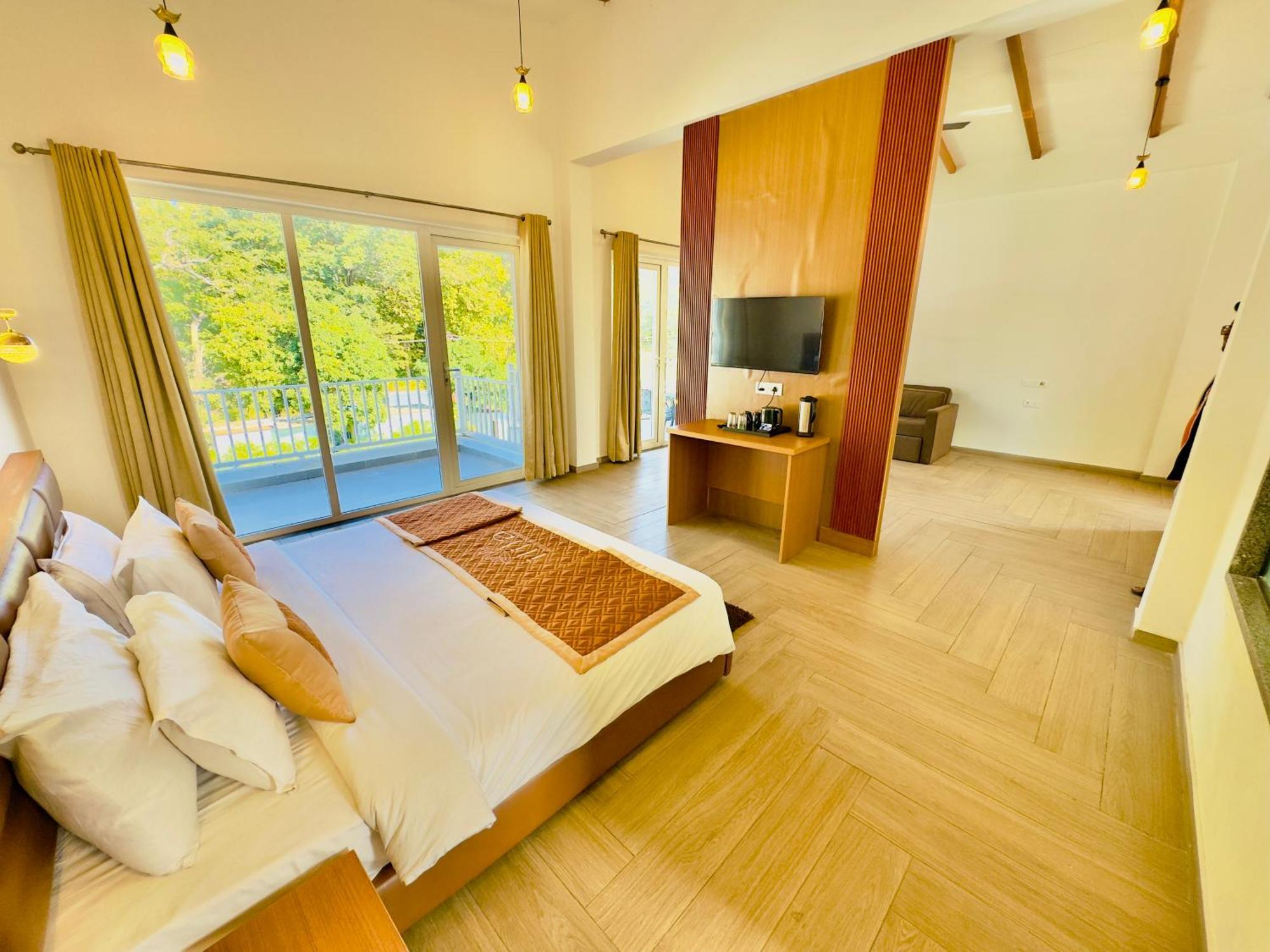 Forest Creek Resort Kiari - A Luxury 4 Star Resort Rāmnagar Exteriör bild
